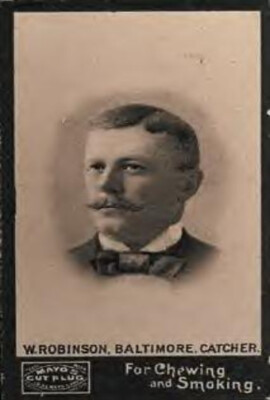 WILBERT ROBINSON BASEBALL CARD *2X3 FRIDGE MAGNET* UNCLE ROBBIE CATCHER MANAGER