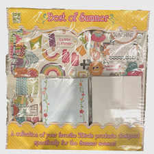 3 Birds "Best Of Summer" Scrapbook Kit - Includes Paper, Embellishments More