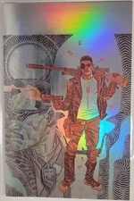 EXILED #6 - ALEX RIEGEL - Silver Foil Virgin Variant - WESLEY SNIPES EXCLUSIVE