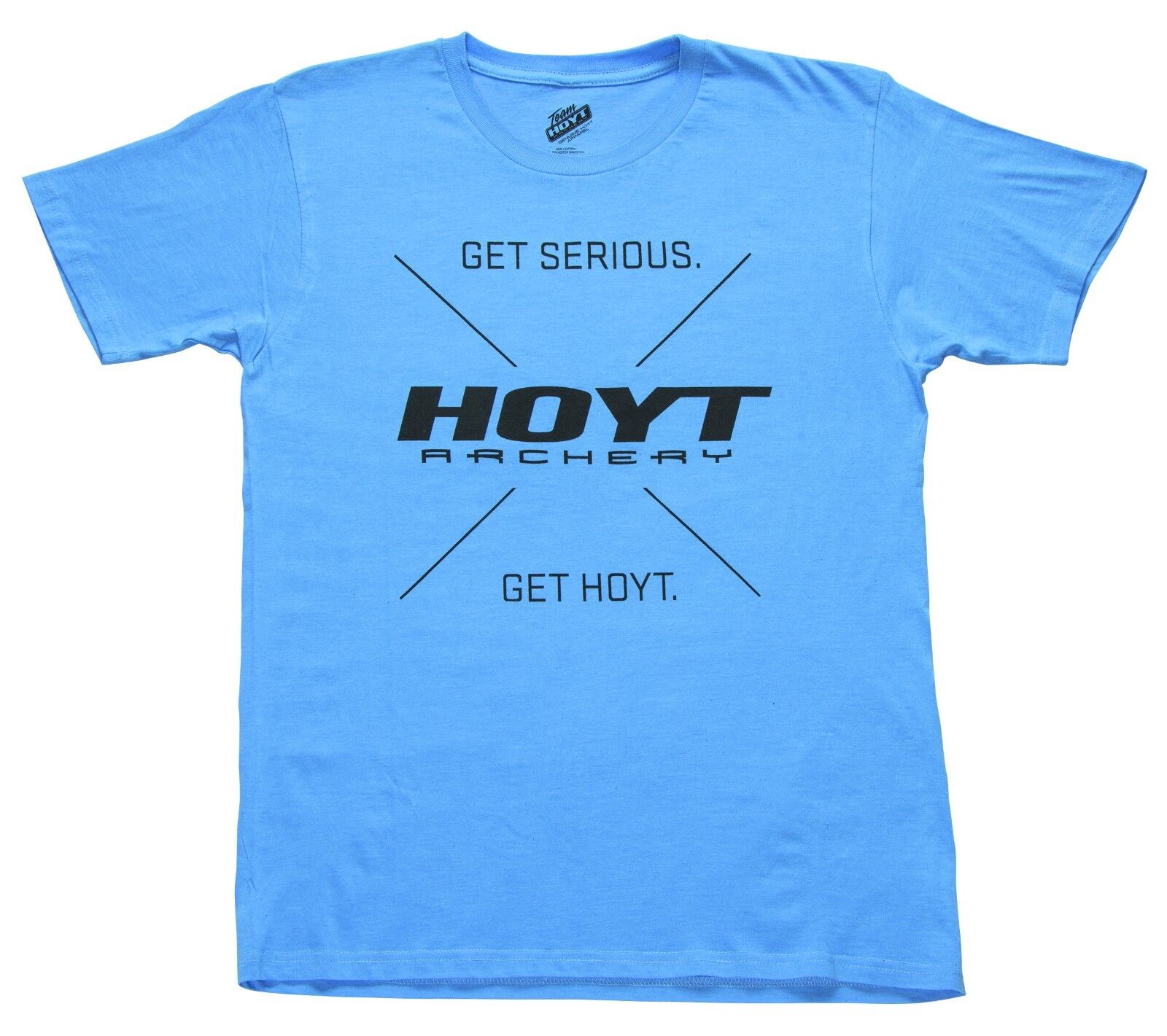 Hoyt Archery Heather Blue Tee T Shirt Short Sleeve  XL