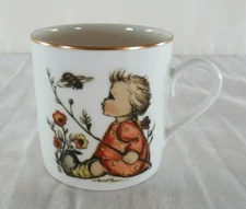 The Original 1974 Child's Cup Mug by Berta Hummel Schmid Bros West Germany 1973