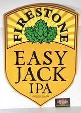 Firestone Walker Brewing Company Easy Jack IPA Metal Beer Sign 24x17” - New
