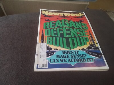 Newsweek Magazine 1981 June 8 Reagans Defense Buildup
