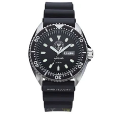 Israel Mossad Military Diving Watch IDF 42mm Stainless Steel 200m Water Resistan