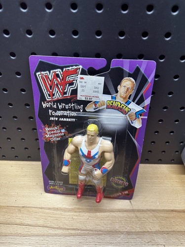 Jeff Jarrett Bend-Ems WWF 1998 Just Toys 4.5