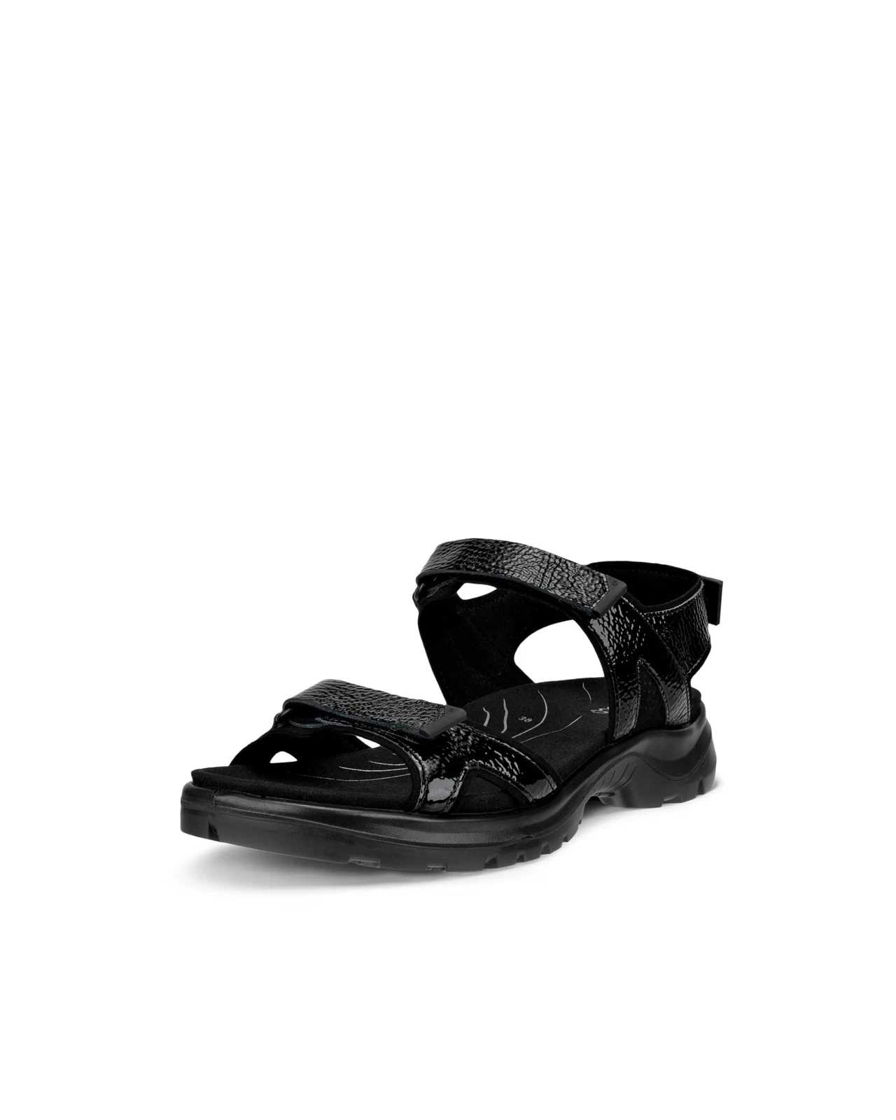 ECCO Sandalo sportivo donna Yucatan 2.0 nero vernice 4 4.5