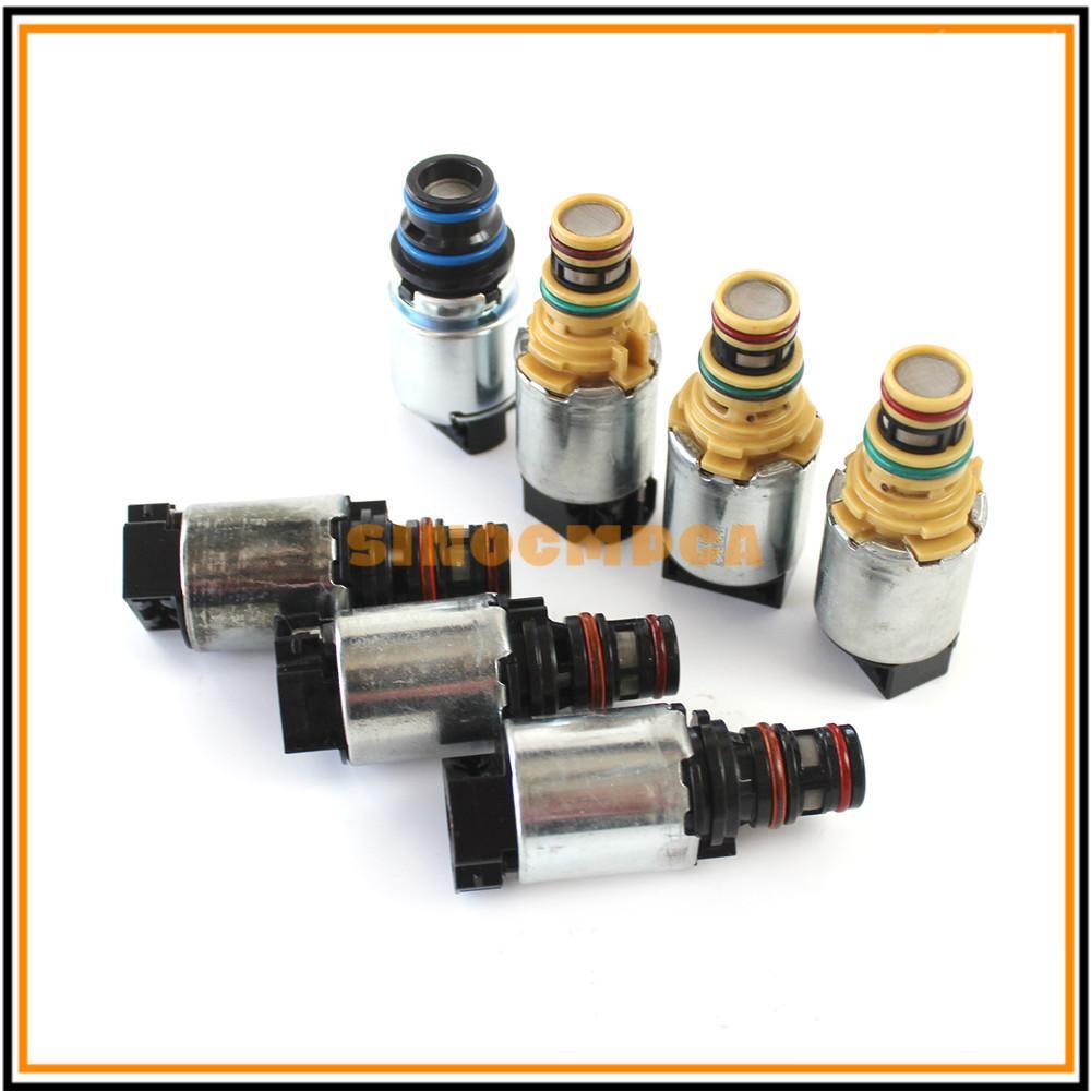 7PCS Transmission Solenoid Set 6T45E 6T40 For Buick LaCrosse Chevrolet