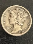 1919 P Mercury Dime XF