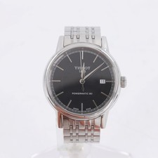 TISSOT T085407 Classic Powermatic 80 Black Dial Automatic Watch FPP010961 