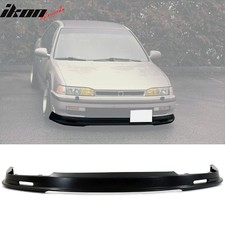 Fits 90-93 Honda Accord Dx Ex Lx Mugen Style Unpainted Front Bumper Lip Spoiler