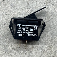CARLING Technologies Momentary Rocker Switch 1409R NEW Qty-1 Free Same Day Ship!