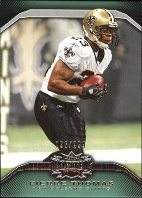 2010 Topps Triple Threads Emerald #15 Pierre Thomas Card /299