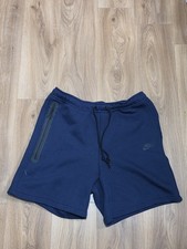 Image of Nike Mens Tech Fleece Jogger Shorts Obsidian Blue XXL XXLarge FB8171-451 2XL