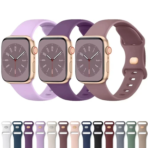 For Apple Watch Strap Silicone Strap Nylon Series 9 8 7 6 5 4 3 38 40 44 45 mm