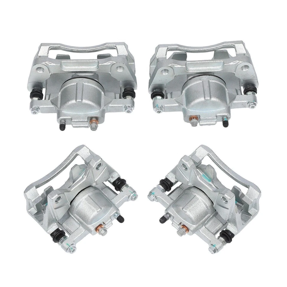 Pinzas de freno de disco delanteras y traseras con soporte para Jeep Wrangler Nitro 2008-2017 EE. UU. Foto 4 de 4