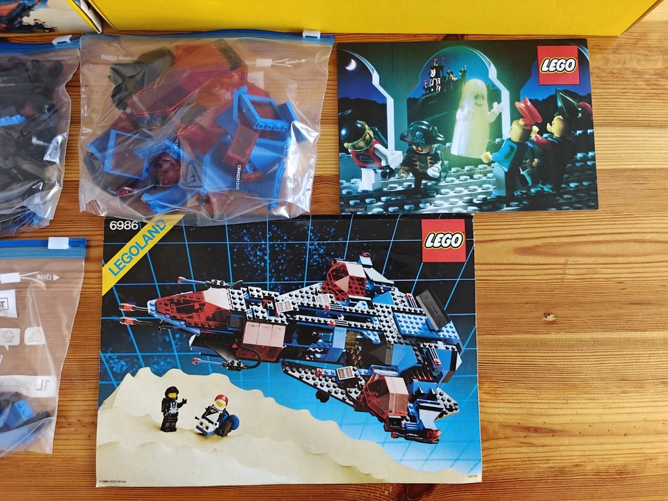 Lego Legoland 6986 Space Police Mission Commander Anleitung Plastik - Inlay OVP  - Bild 3 von 4