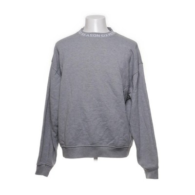 Peso, Sweatshirt, Größe: L, Grau, Baumwolle/Polyester, Einfarbig, Sweat #3Zm