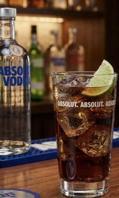 Absolut Vodka Highball Glass Tumbler 30cl Brand New - Image 1 of 3