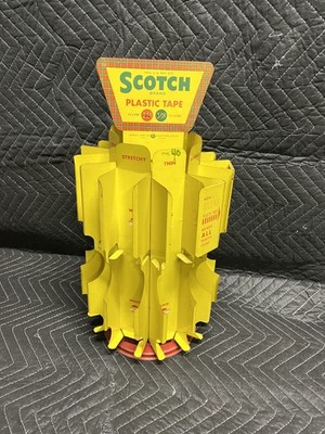 Vintage Original Scotch Tape Rotating Store Display