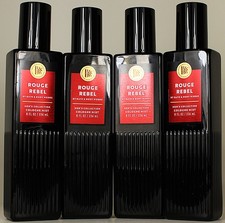 QTY 4 - Bath  Body Works ROUGE REBEL Fragrance Men's Cologne Mist Spray 8Oz