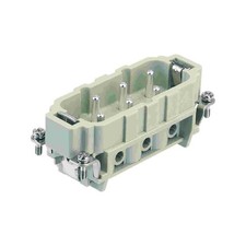 Connettore HAN maschio rettangolare 6-PIN 35A 690V 9310062601