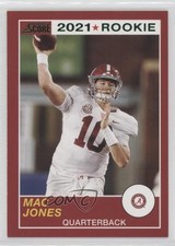 2021 Panini Chronicles Draft Picks Score Retro Green Mac Jones #66 0y59