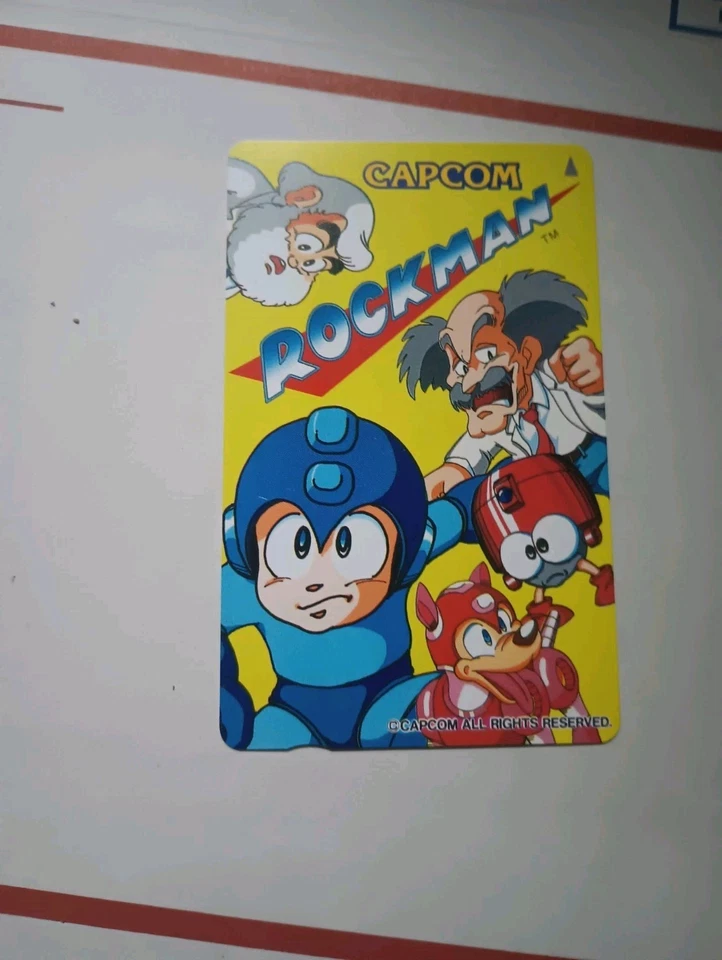 Rockman 3 Famicom MegaMan 3 NES 1990 Telephone Card - Image 2 of 4