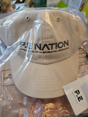 NWT P.E Nation Logo Homage Cap In Blush New In Packaging