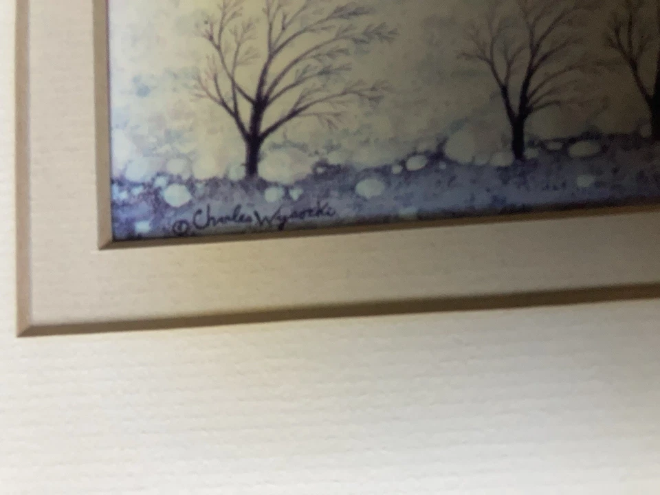 Impresión Charles Wysocki “Regalos, Antigüedades y Pasteles” ENMARCADA 17 x 20” Foto 2 de 3