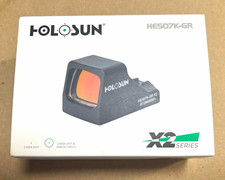 HOLOSUN HE507K-GR X2 Dot Sight 2 MOA/32 MOA Green Illuminated Handgun