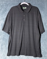 Ben Hogan Performance Golf Polo Dark Gray Short Sleeve Shirt Men s Size 2XL