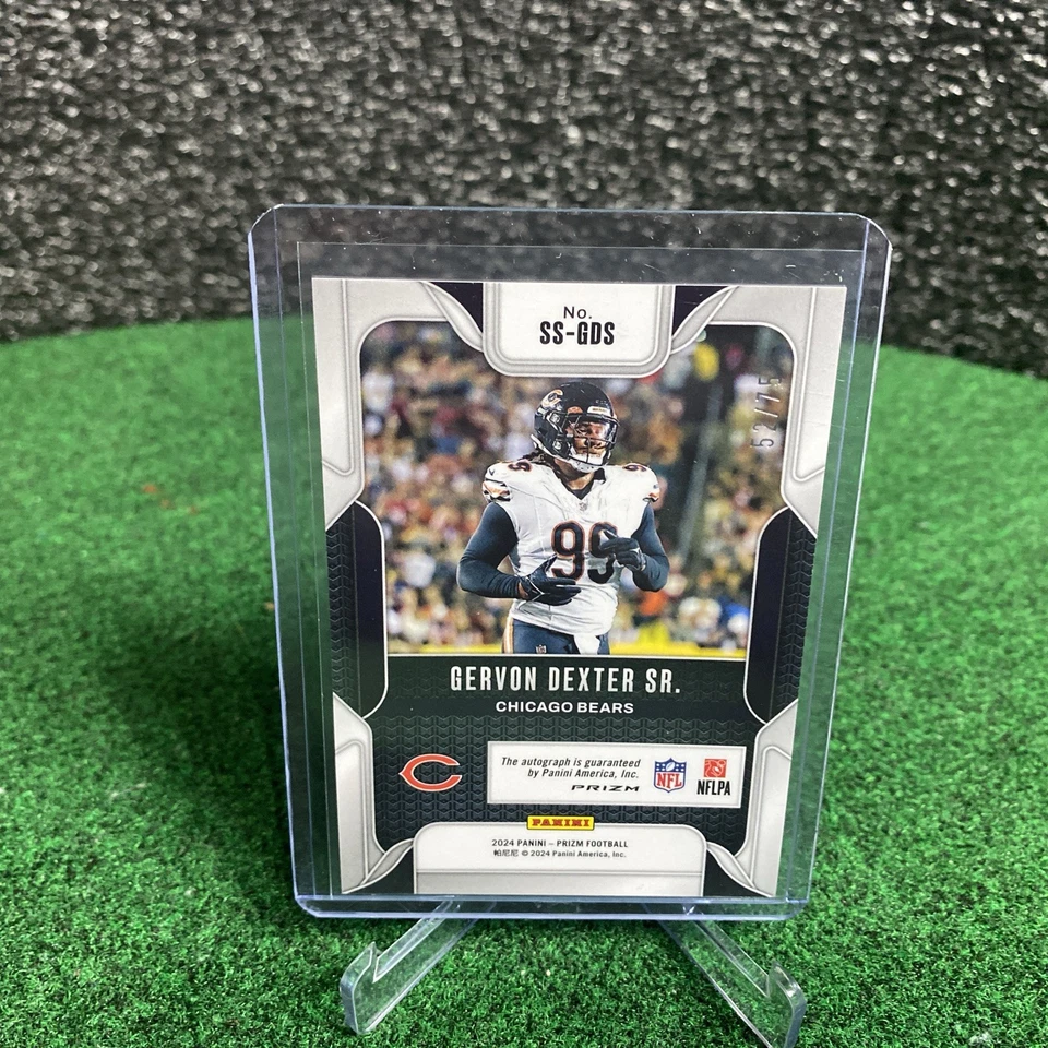 2024 Panini Prizm Sensational Signatures GERVON DEXTER SR Green Scope Auto /75 - Image 2 of 2