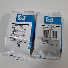 GENUINE HP 61 Tri Color Ink Cartridge CH562W HP Sealed Expired Lot 2