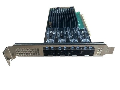 Emulex LPE37004-S4-LP 4x 32GB FC + SFP