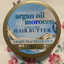 OGX Hydrate & Repair Argan Oil of Morocco Creamy Hair Butter 6.6oz NEW RETIRED