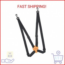 Allen Company 4-Way Adjustable Binocular Strap Harness, Black