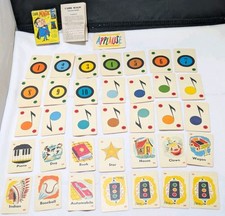 Vintage 1959 Magic Trick Card Game Ed-U-Cards Original Box Flip Movie Back