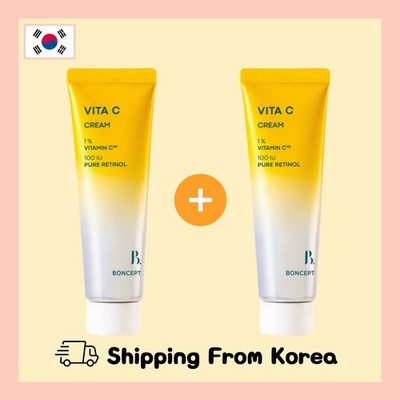 BONCEPT Vita C Cream 50ml 1+1 set | Brightening & Radiance Care