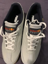 Men's Puma Roma Standard Gray -New Navy Red Bull edition 