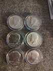 1964  Kennedy Half Dollars (Lot of Six)