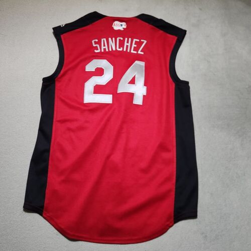 MLB 2019 All Star Game Gary Sanchez Jersey Youth Kids Large (14-16) ASG American - Picture 3 of 7