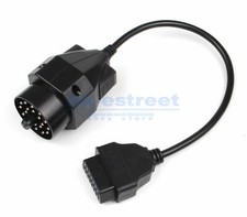 New Diagnostic Connector Tool Adapter Cable For Bmw 20pin To Obd2 Female 16pin