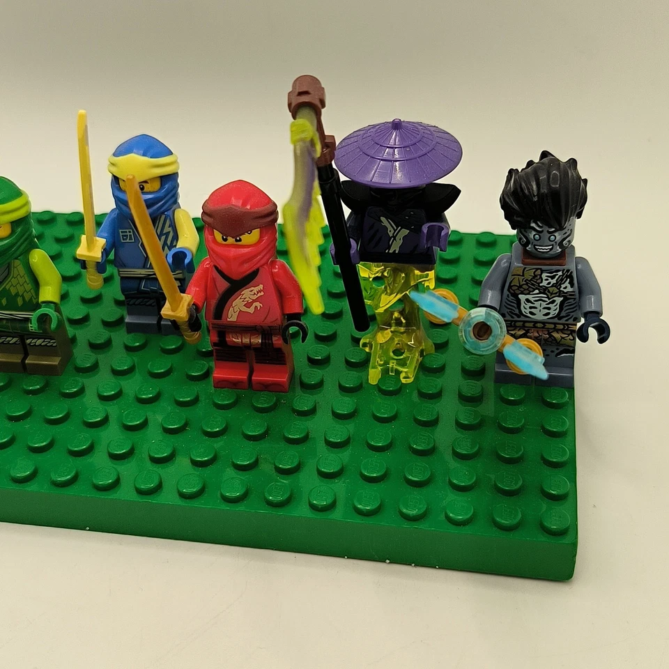 Lego Ninjago Minifiguren Set 8 Figuren Ninja´s Loyd Kai Jay Ghost Konvolut - Bild 3 von 4