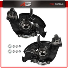 Front Wheel Bearing Hub & Steering Knuckle Assembly For Vw Jetta 1999-2005 Kit