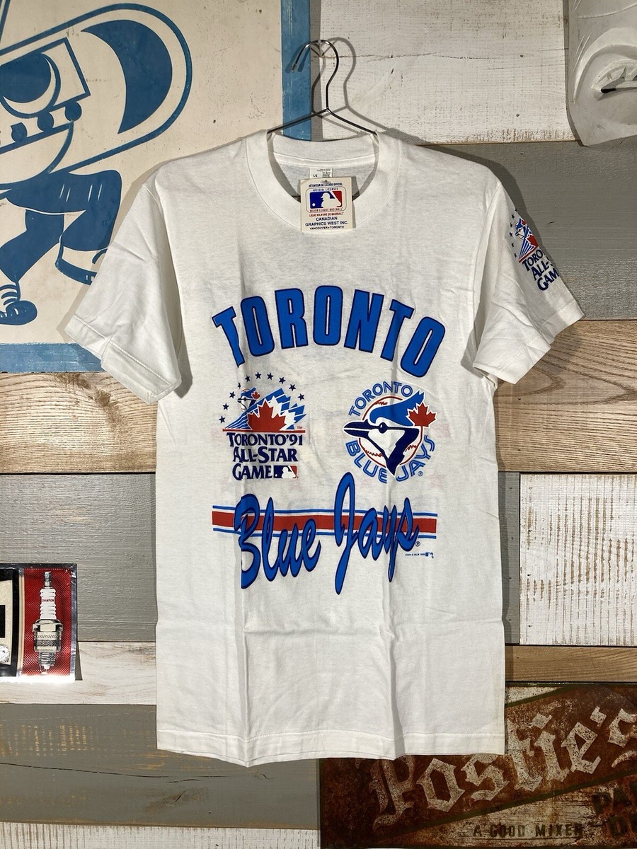 Vintage 90s Toronto Blue Jays t shirt “DEADSTOCK” MLB 1991