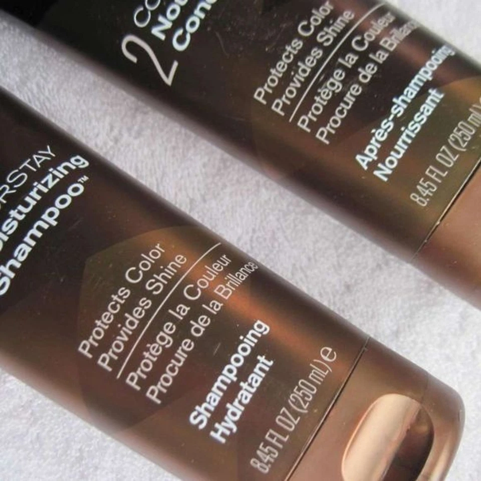 Revlon ColorSilk Brunette Shampoo Conditioner Set Shiny Brown Hair Protect Shine - Image 3 of 4