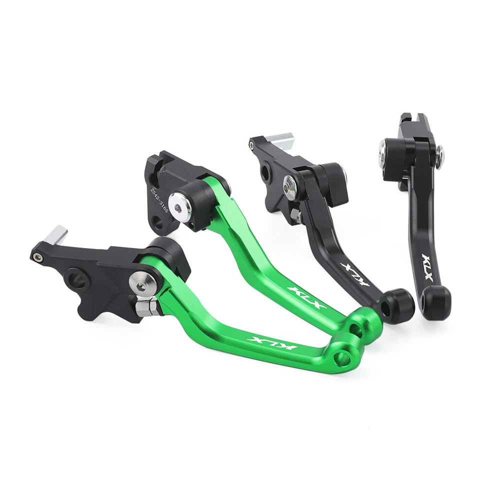 Para KAWASAKI KLX 140 140L 140G 140R 2021 Off-Road CNC Mango Palancas de embrague de freno Foto 3 de 4