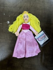The Disney Store Bean Bag Sleeping Beauty Princess Aurora 6 Inch New w/ Tags C3