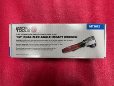 MATCO 1/2" DUAL-FLEX ANGLE PNEUMATIC IMPACT WRENCH MT2612