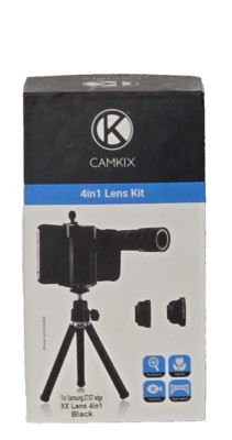CamKix 4-in-1 iPhone Lens Kit 12X Telephoto Wide Macro Fisheye Zoom Tested Works